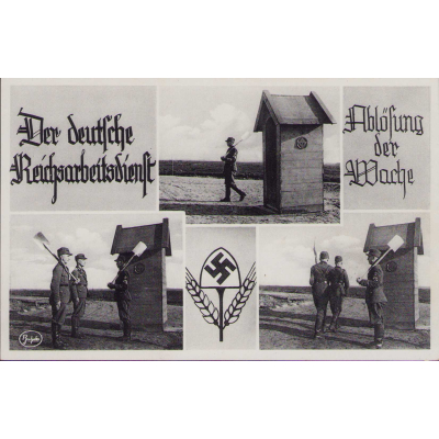 Reichsarbeitsdienst Postcard