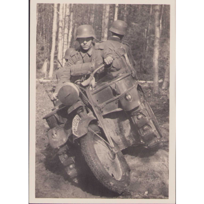 ᛋᛋ-Gebirgsdivision 'Nord' in Karelien Postcard  