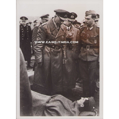 Ritterkreuzträger Admiral Ciliax Press Photo