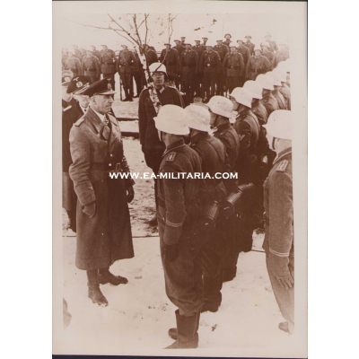 Ritterkreuzträger Admiral Ciliax Press Photo