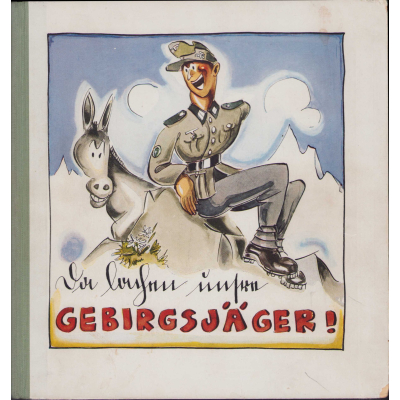 Period 'Da Lachen Unsre Gebirgsjäger' Comic Book