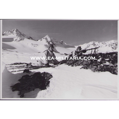 Gebirgsjägerschule Photo 'MG34 Nest'