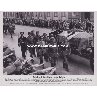 'Heydrichs letzte fahrt' Bilderkasten Press Photo