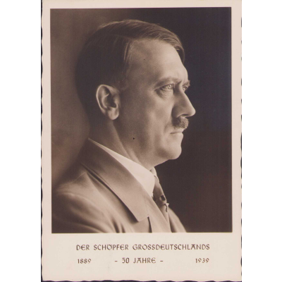 'Der Schöpfer Grossdeutschland' Postcard