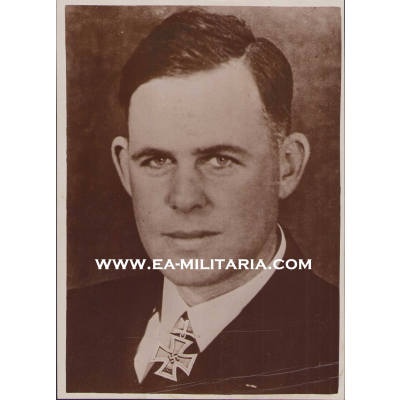 Ritterkreuzträger Kap. z. See Erdmenger Press Photo