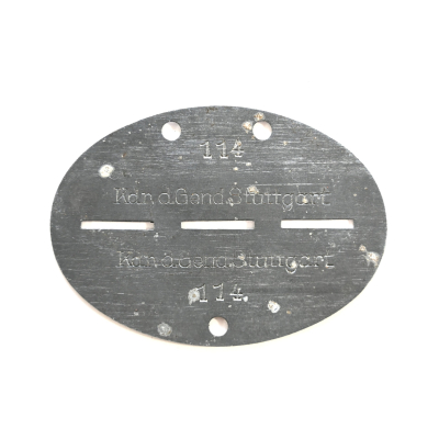 kdr.d.Gend.Stuttgart Erkennungsmarke