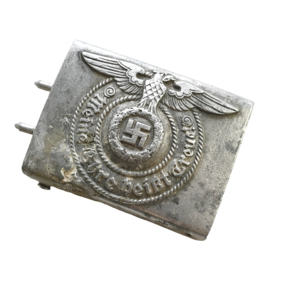Waffen-ᛋᛋ Belt Buckle (RZM 155/39 ᛋᛋ)