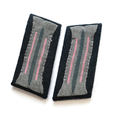 Wehrmacht Panzerjäger Collar Tabs
