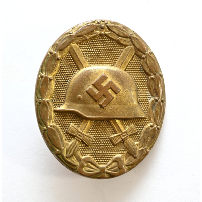 Woundbadge in Gold
