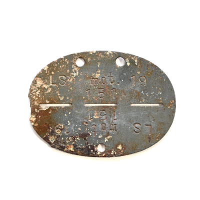 LS.-Abt. Mot 19 Erkennungsmarke