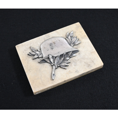 Early Wehrmacht Helmet Paper Weight