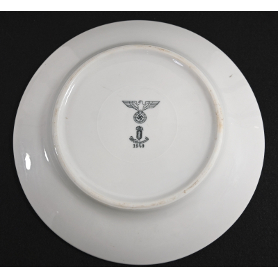 Wehrmacht Porcelain Dinner Plate (Schönwald, 1940)