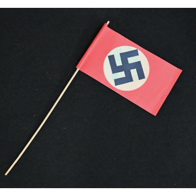 German Patriotic WWII Paper Flag