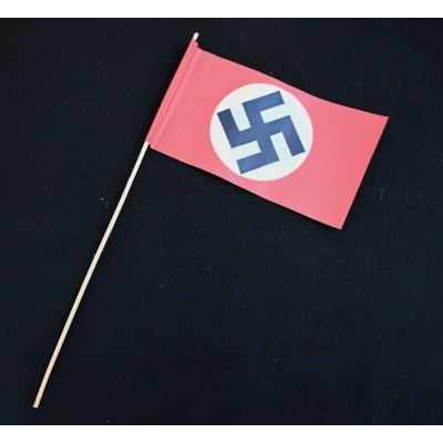 German Patriotic WWII Paper Flag