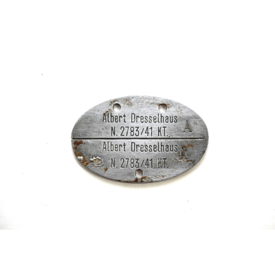 Named Kriegsmarine Erkennungsmarke 1941 (KT)