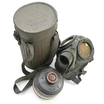 Draeger Luftschutz Gasmask Set 1939