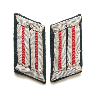 Matching Artillerie Officer Collar Tabs