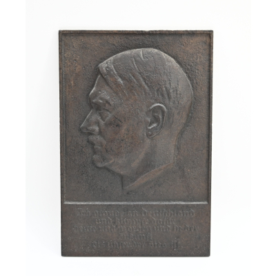 Adolf Hitler Wall Plaque (Relic)