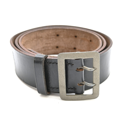 Black Leather Officer's Belt (RBNr.)