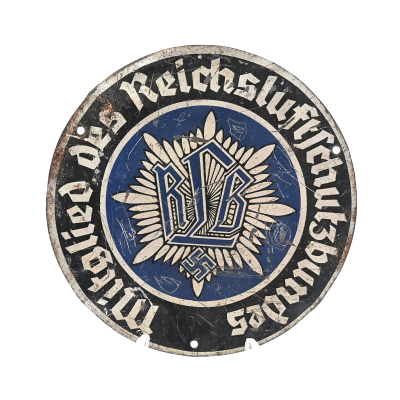 Reichsluftschutzbund Doorsign (Plaque)
