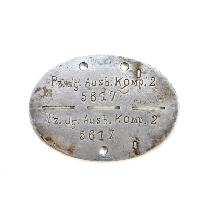 Pz.Jg.Ausb.Komp.2 Erkennungsmarke