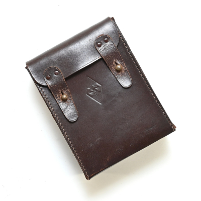 Brown Leather Hitler-Jugend Medical Pouch