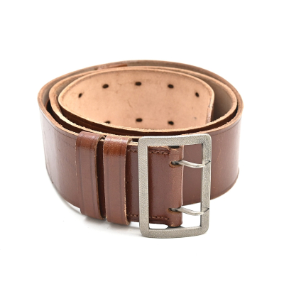 Top! Brown Leather WH Officer's Belt (1938)