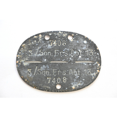 3.Kp./San.Ers.Abt.13 Erkennungsmarke