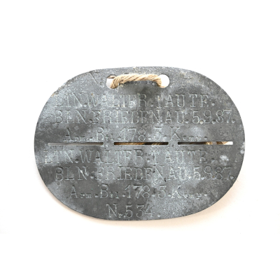 Leutnant Marked Arm.Btl.178 WW1 EKM