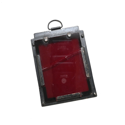 Red Glass WH Einheitslaterne Shade