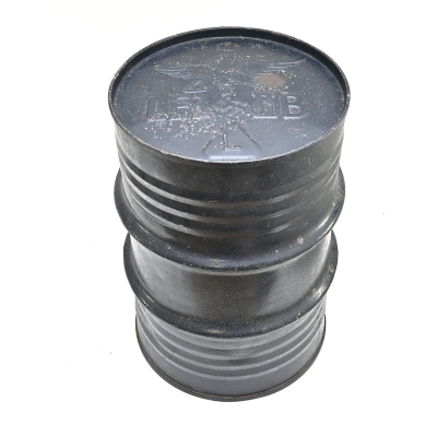 Rare Large Luftwaffe Werkstatt Oil Drum