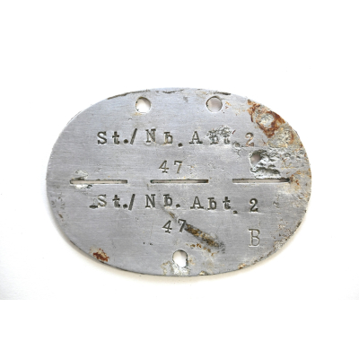 St./Nb.Abt.2 Erkennungsmarke