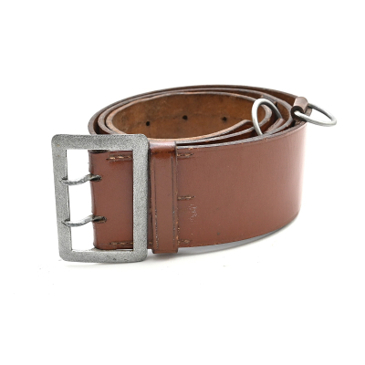 Brown Leather WH Officer's Belt (Assmann)