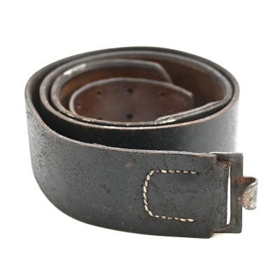 Black Leather (LW) Equipment Belt 1942