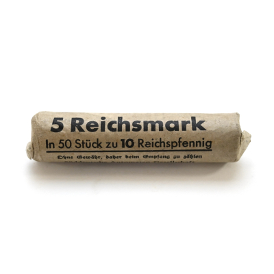 50 x 10 Deutsche Reichspfennig Coins Roll (1940)