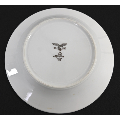 Luftwaffe Porcelain Dinner Plate (Koenigszelt, 1941)