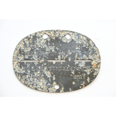 Ausb.Kdo./Feldluftzeug Gruppe. West.Fr. Erkennungsmarke