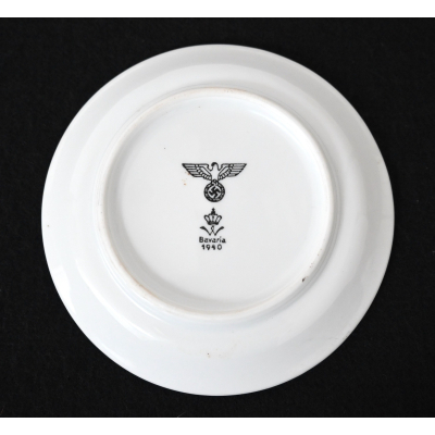 Wehrmacht Porcelain Saucer (1940)