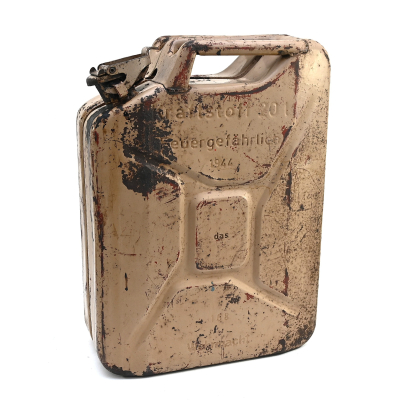 Tan Colored Wehrmacht Jerrycan (1944)