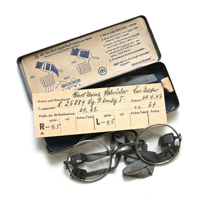 Luftwaffen Helfer Named Masken-Brille (Flakschw.Abt.139)