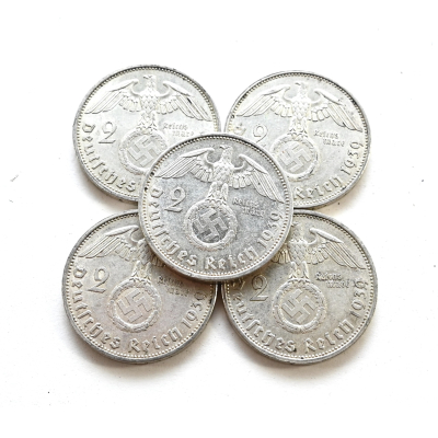 2 Deutsche Reichsmark Coin (1939)