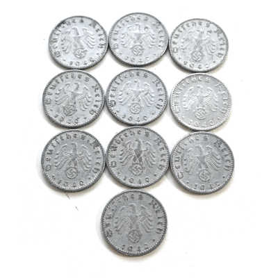 50 Deutsche Reichspfennig Coin (1940)