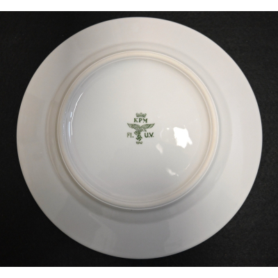 Luftwaffe Porcelain Dinner Plate (KPM, 1942)