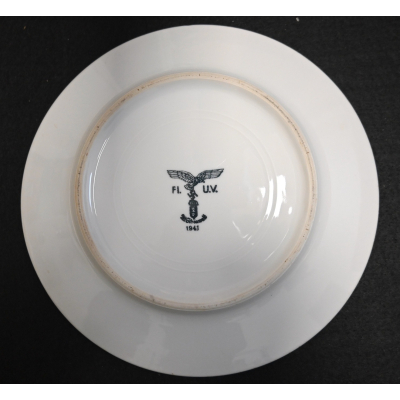 Luftwaffe Porcelain Dinner Plate (Schönwald, 1941)