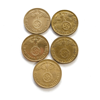 10 Deutsche Reichspfennig Coin (1938)