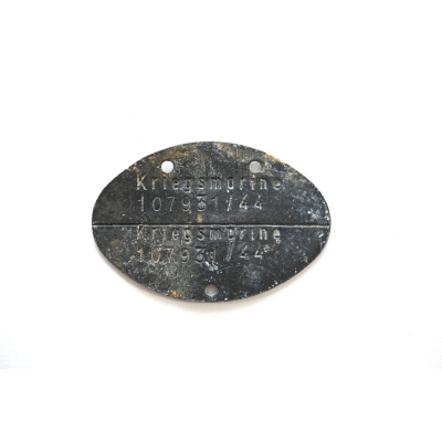 Kriegsmarine Erkennungsmarke 1944