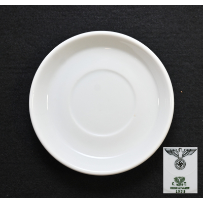 Wehrmacht Porcelain Saucer (C.Tielsch, 1939)