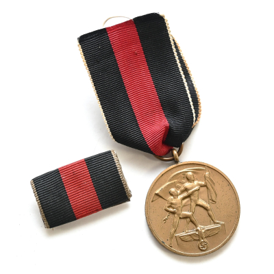 Anschluss 1 Oktober 1938 Medal + Ribbon