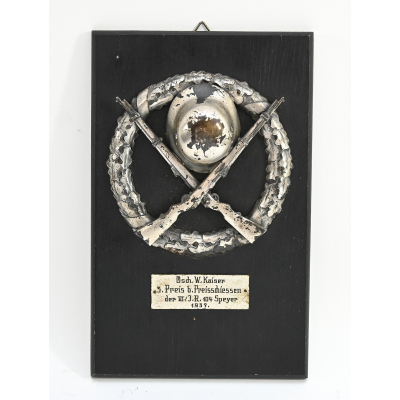 Inf.Rgt.104 Shooting Award Wall Plaque