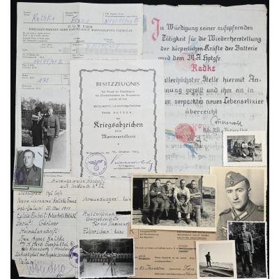 Mar.Art.Abt.632 Award Document Grouping (POW)